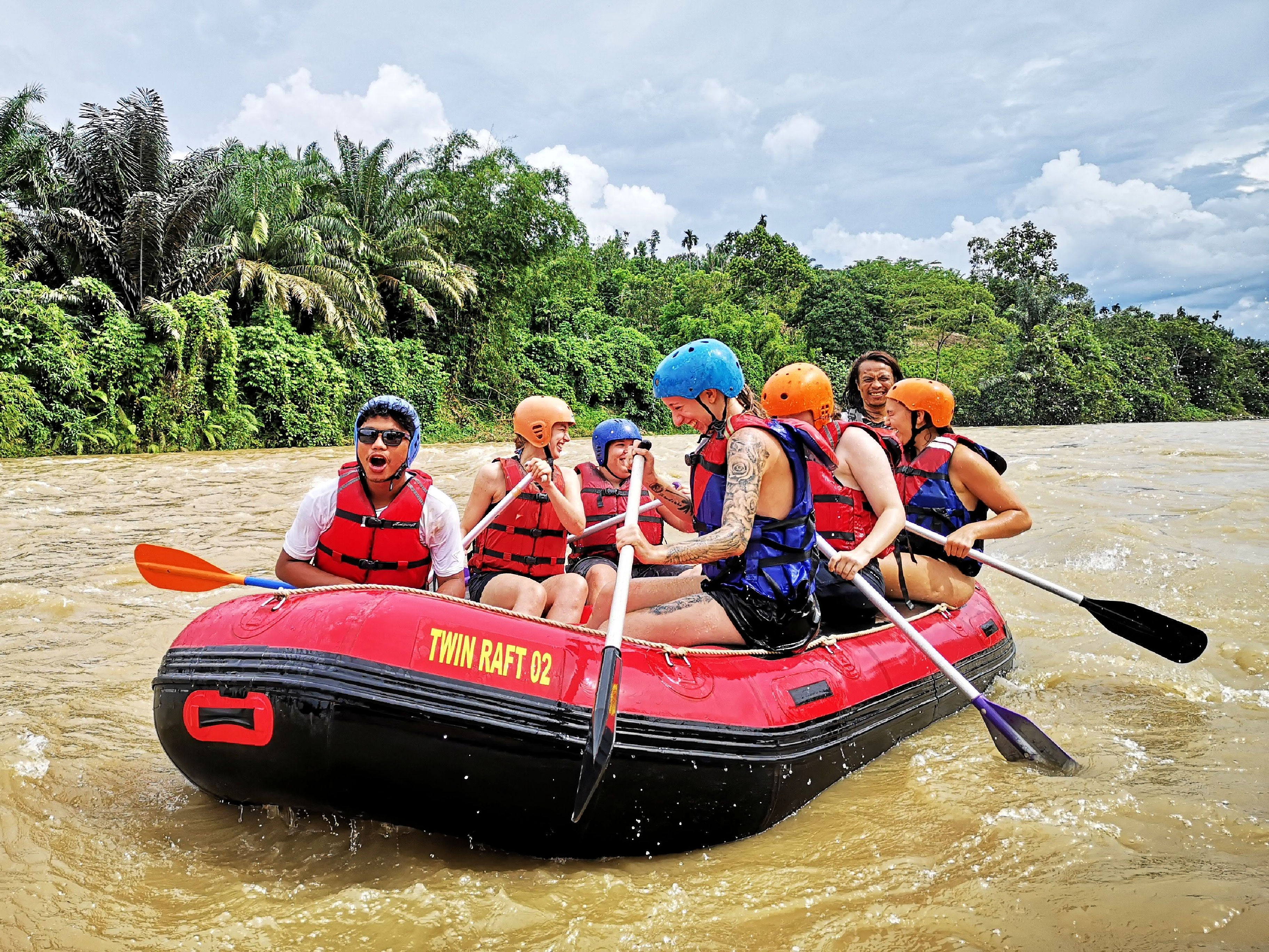 Riverrafting på Sa’dan-floden