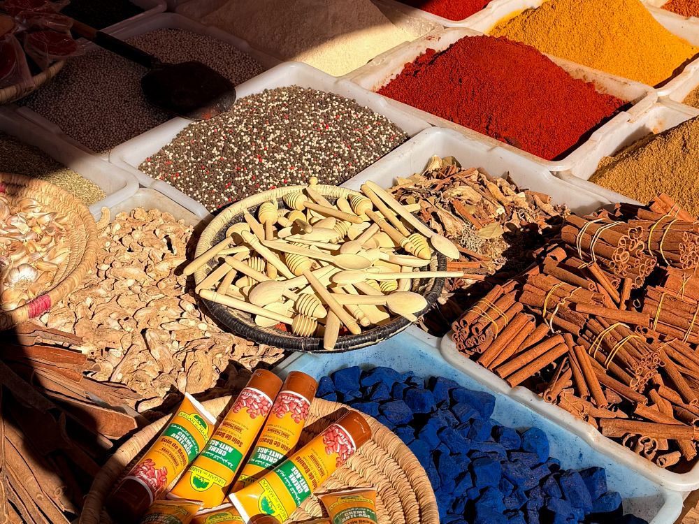 Lækre krydderier i Souken